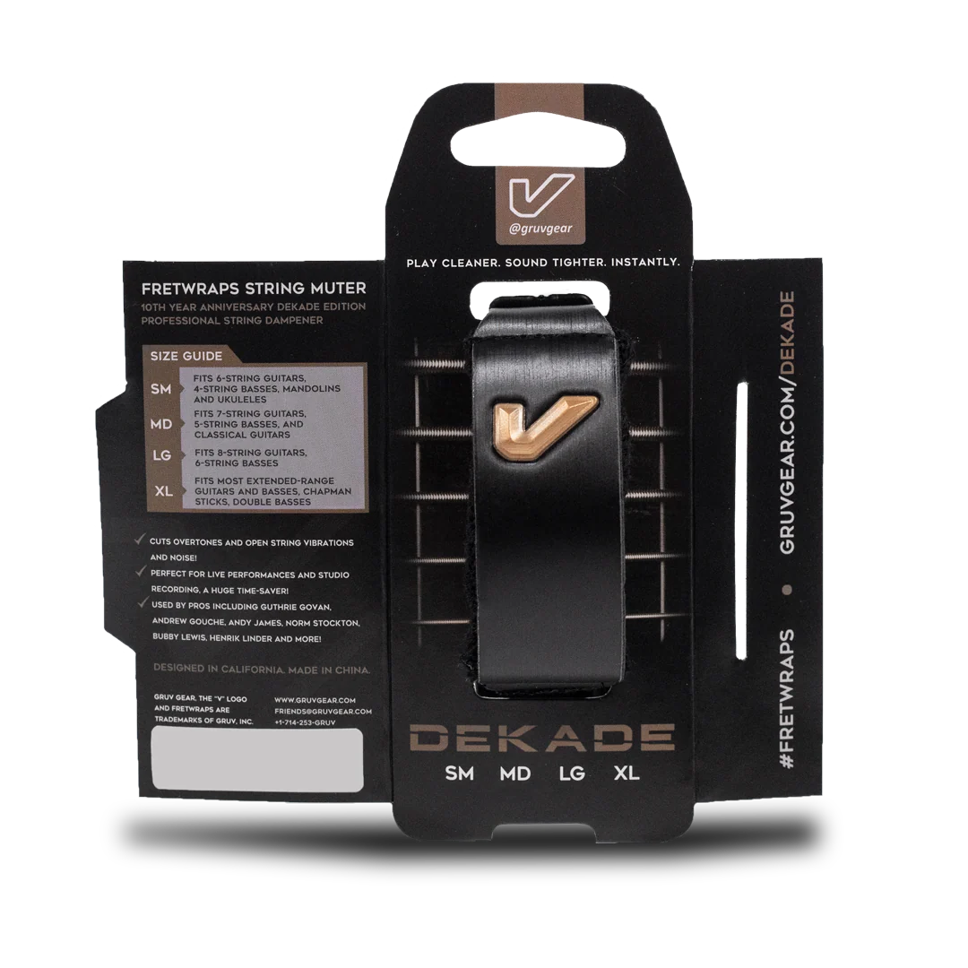 Gruv Gear FretWrap Small 1er Pack Dekade